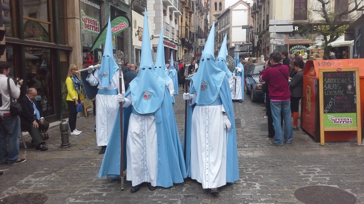 I was here during semana Santa.  If people in pointy hats interest you then I have many more.  Assorted colours available.