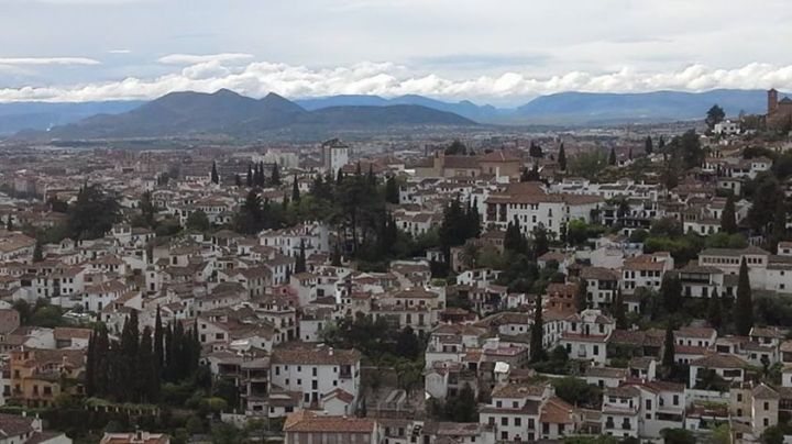 Granada under a very angry sky