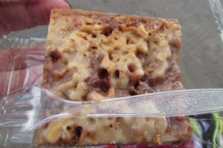 This is an 'ugly brownie', although I can't believe any brownie is truly ugly