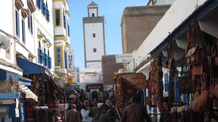 Laid back (by Moroccan standards at least) little shopping area
