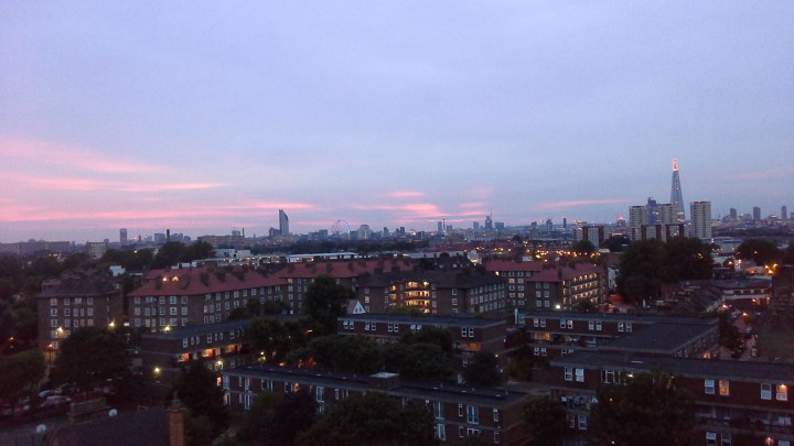 View from the window.  How many London landmarks can you spot?