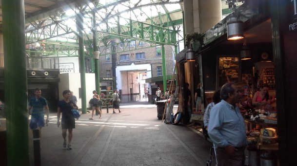 Borough market on a Tuesday
