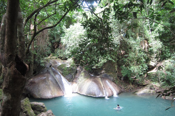 This one has 7 layers. Gets a bit slippery in the wet season