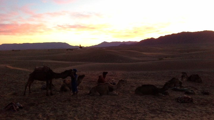 We missed sunset so I had to make do with dawn the next morning