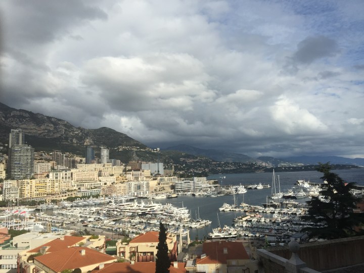 Good view of the harbour from the palace.