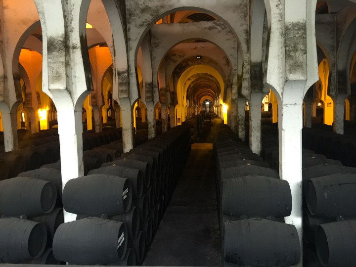 This is known as the Mosquita, with the architecture copied from the famous building in nearby Cordoba.  This is about the most impressive thing at Harvey's.