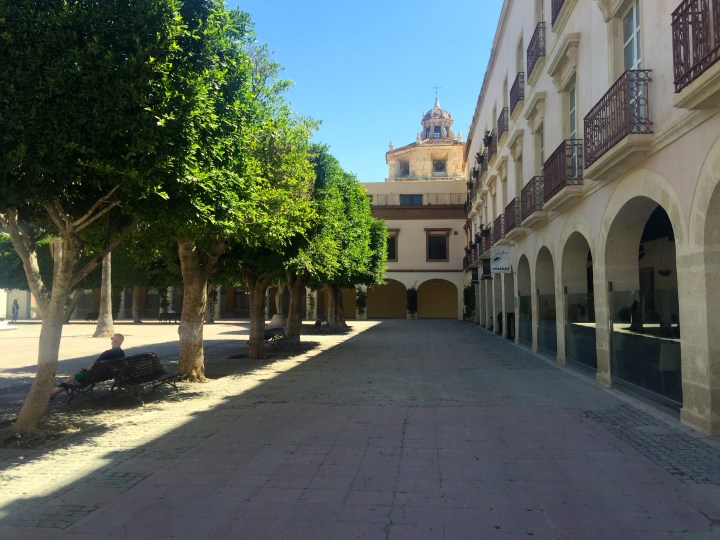 This is Constitution square, although on some maps it's Plaza veija
