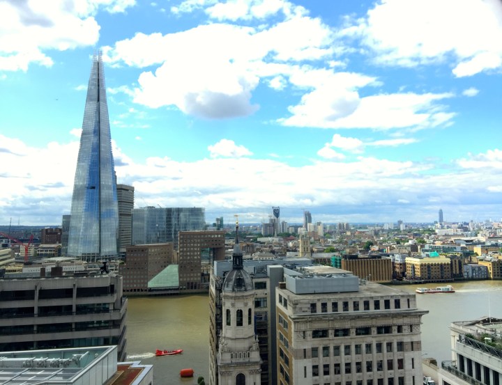 view from the top of Monument