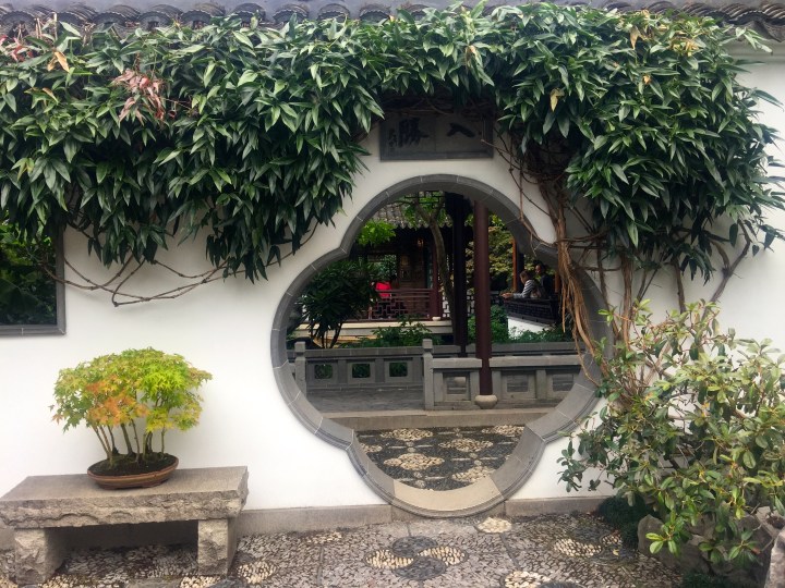 No shortage of green spaces.  This is the Chinese garden.  There is a Japanese garden as well; I didn't go there.