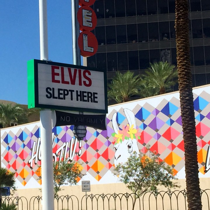 Elvis is still a big presence in Las Vegas