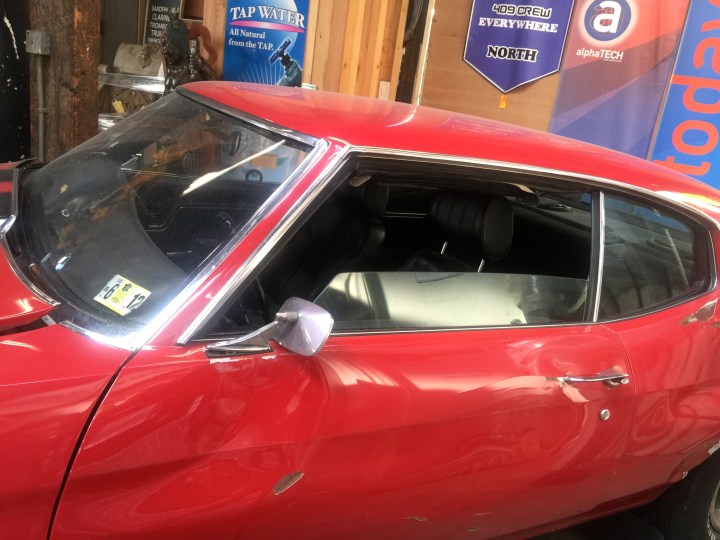 This is Tom Cruise's car from the movie Jack Reacher.