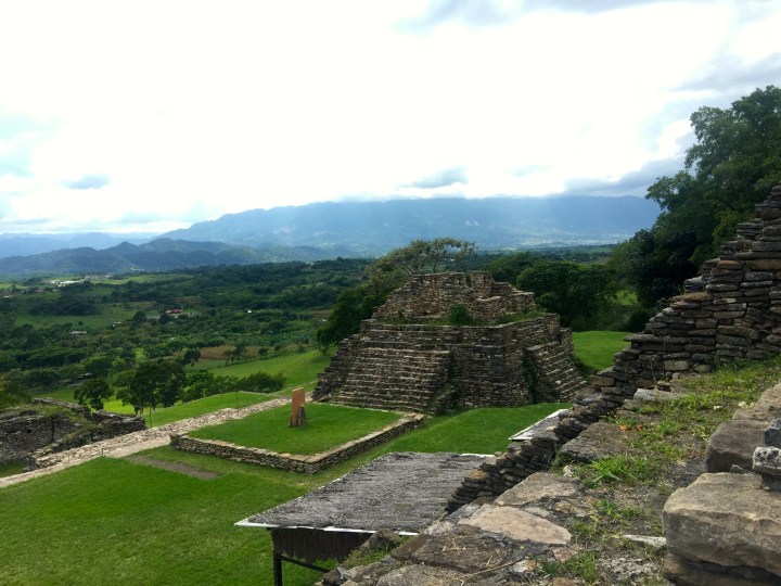 lots of steps to climb.