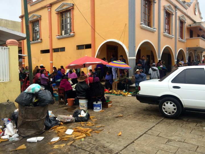 Market day in Chamula.  