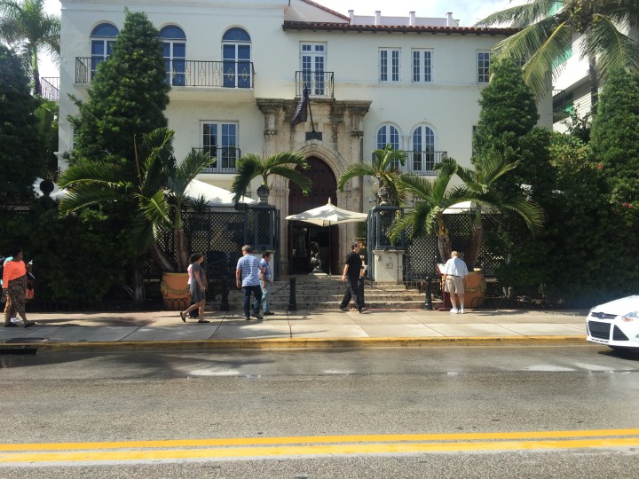 Versace's Miami Beach house: Gianni Versace bought this house in 1992 for $2.9 million.  Casa Casuarina, the scene of Versace's 1997 murder, is now a member's only club. 