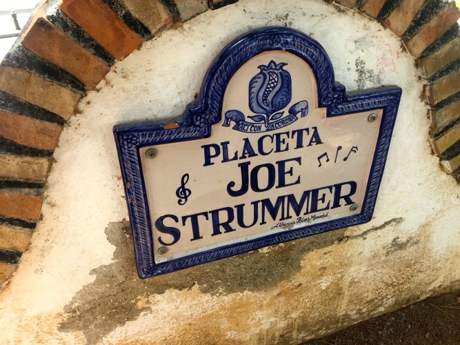 Placeta Joe Strummer