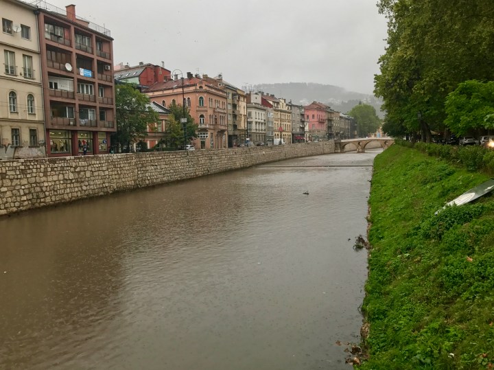 Latin bridge, stone bridge Sarajevo