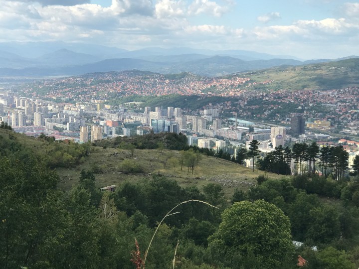 view of Sarajevo, Bosnia and Herzegovina
