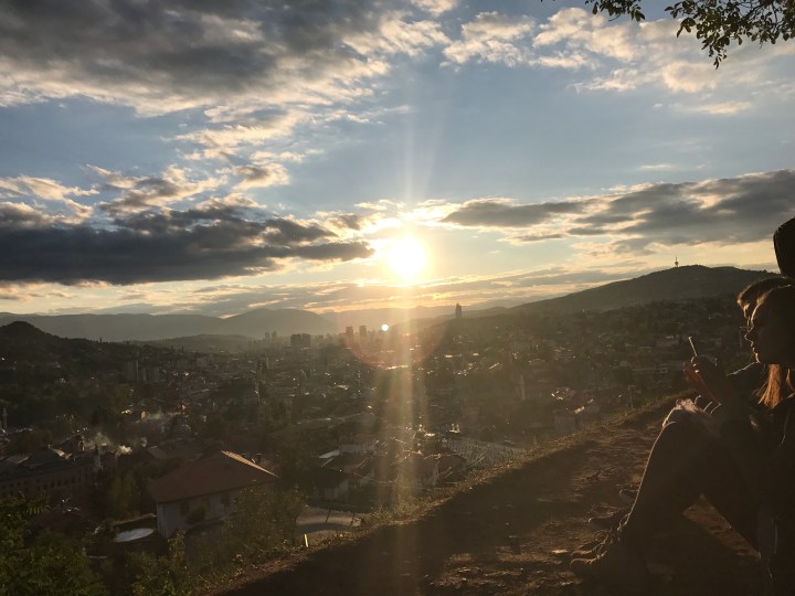 view from yellow fort Sarajevo